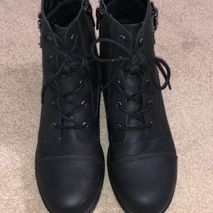 Madden Girl Combat Boot